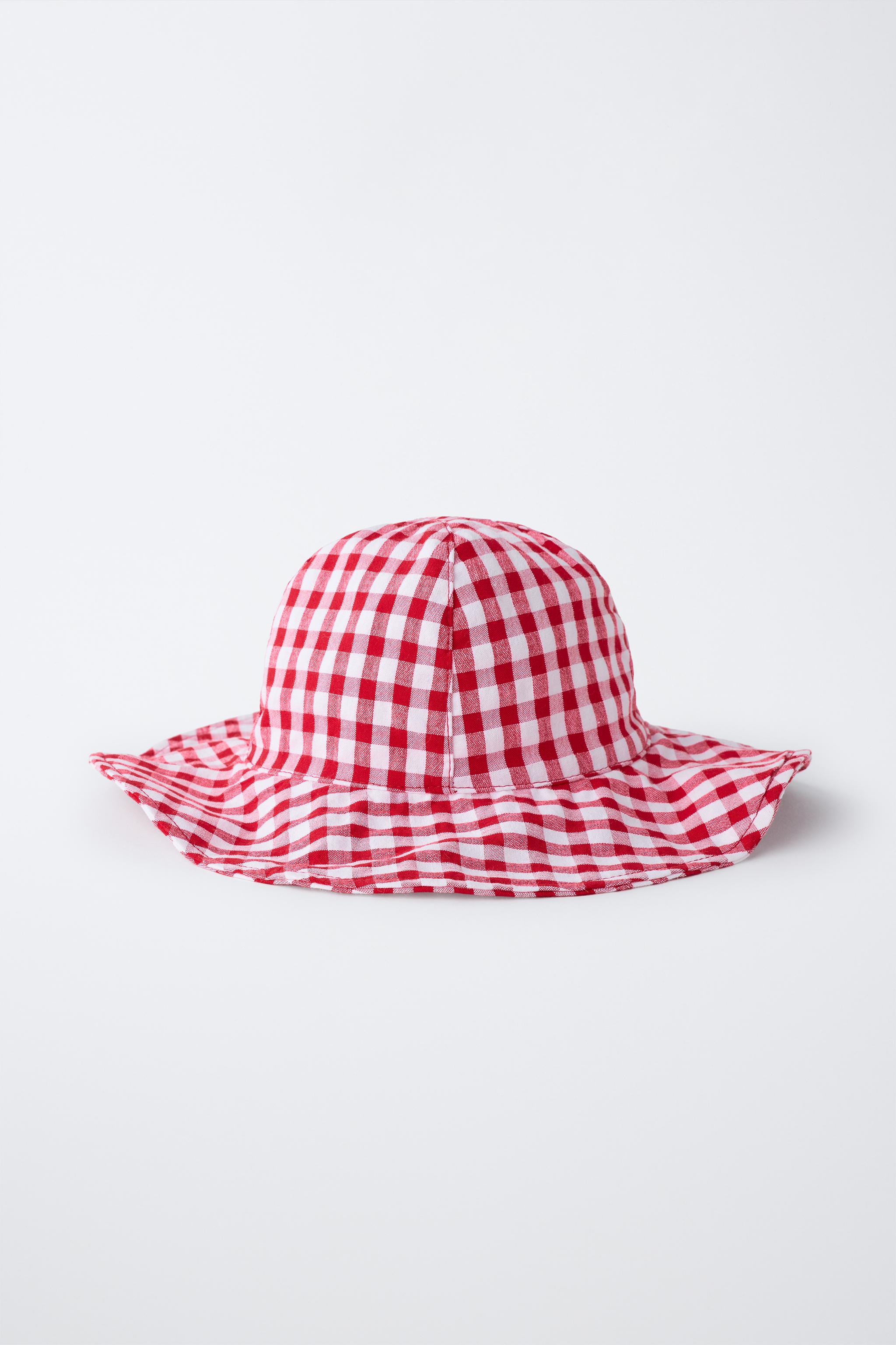 GINGHAM BUCKET HAT